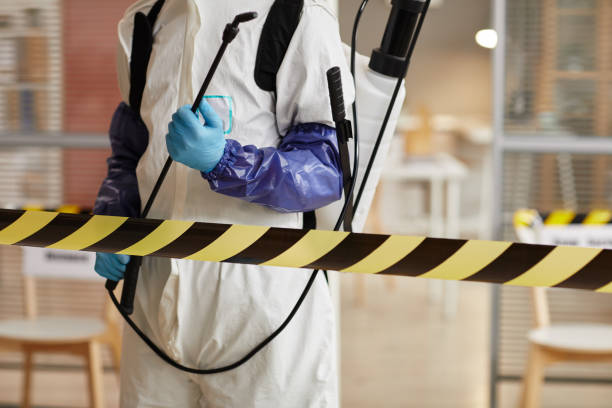Professional Sewage Cleanup technician working in Savage, MN